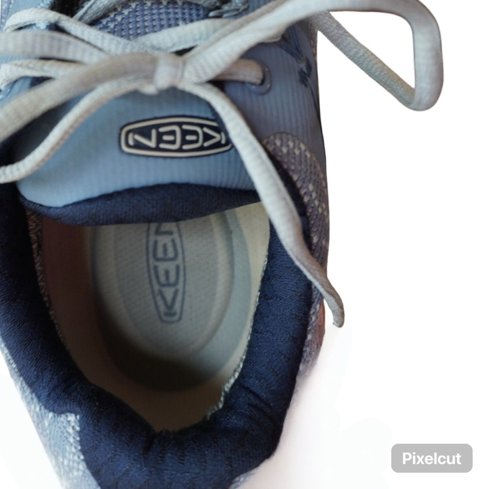 Keen Terradora Waterproof Hiking Shoes Women's Size 6 1/2 Blue Gray Trail - Picture 8 of 10